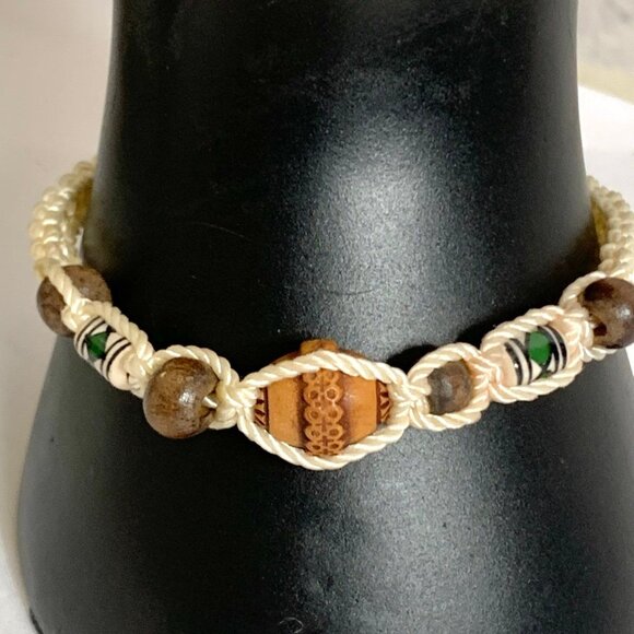 8 pc Boho Bohemian Bracelet Lot - Bangles Wraps and more - Picture 3 of 12